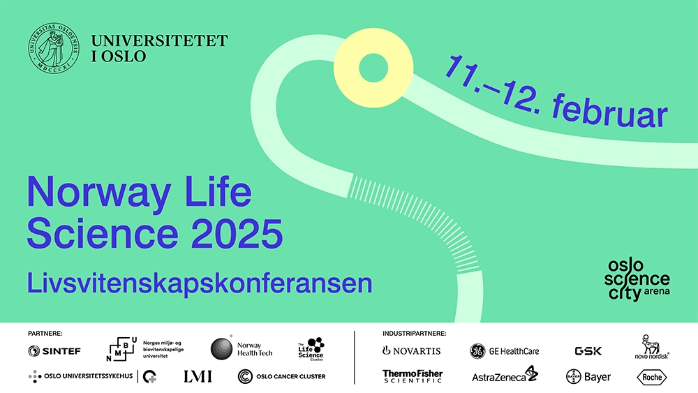 Livsvitenskapskonferansen 2025 grafisk banner.